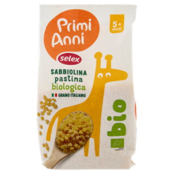 Selex Primi Anni Pastina Per L'Infanzia Sabbiolina Biologica 350 g