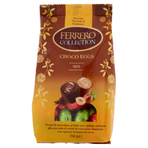 Ferrero Collection Choco Eggs Mix Assortito (Nocciola & Fondente) 150 g
