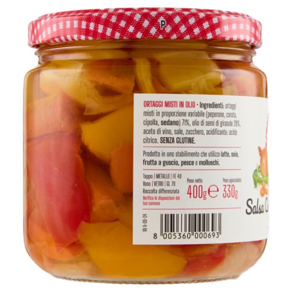 Le Conserve della Nonna Salsa Contadina Grossa 400 g