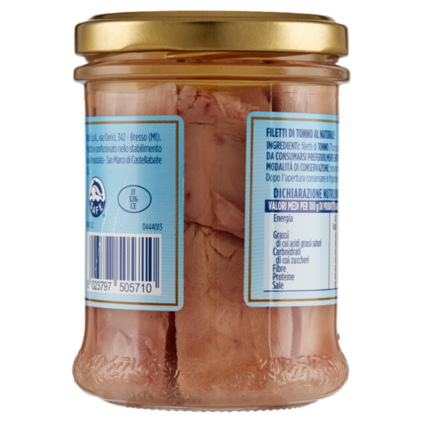 IL GIGANTE Filetti di Tonno al Naturale 180 g