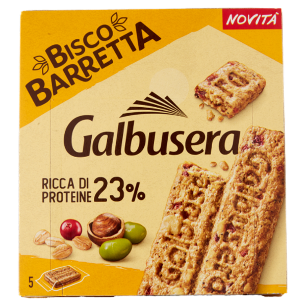 Galbusera BiscoBarretta ricca di proteine 5x36g