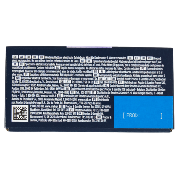 Oral-B Spazzolino Elettrico Denti Ricaricabile Pro Vitality Lilla