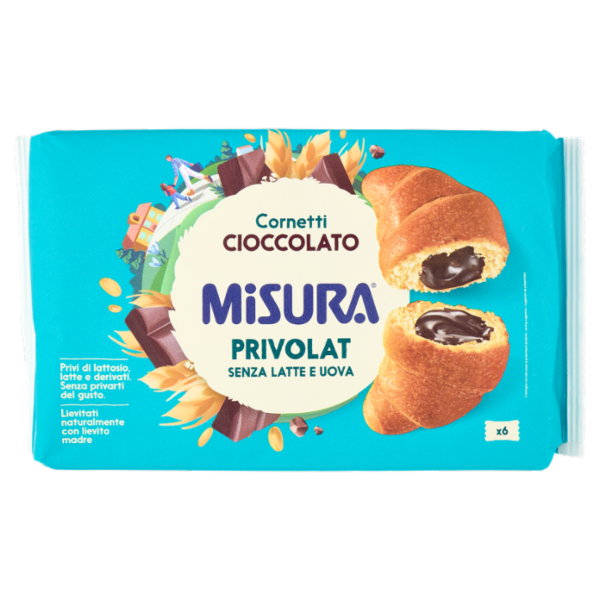 Misura Privolat 6 Cornetti Cioccolato 298 g