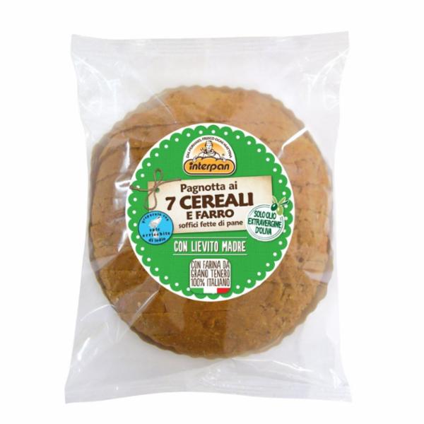Interpan Pane Pagnotta Morbida ai Cereali 350 g