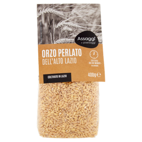 Assaggi e paesaggi Orzo Perlato dell'Alto Lazio 400 g