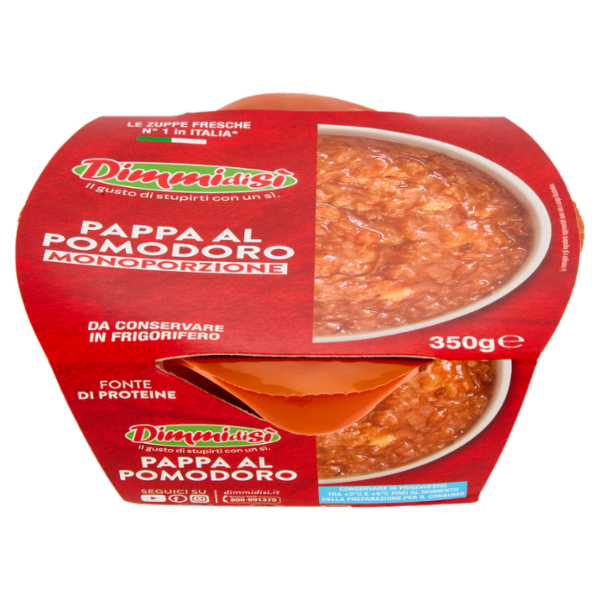DimmidiSì Pappa al Pomodoro Monoporzione 350 g
