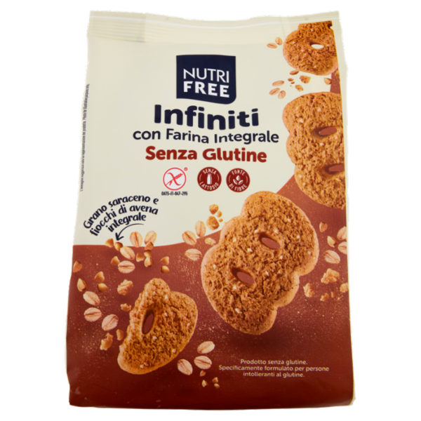 Nutrifree Infiniti con Farina Integrale Senza Glutine Senza Lattosio 250 g
