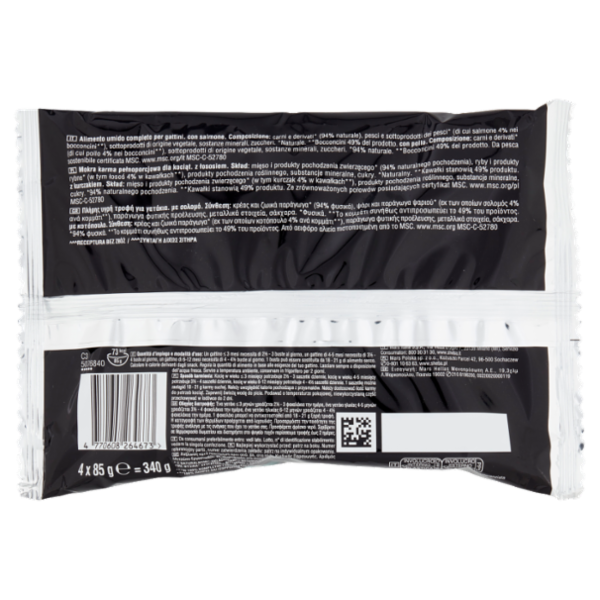 Sheba Kitten in salsa cibo umido gatto gattino Selezione Assortita 4x85g