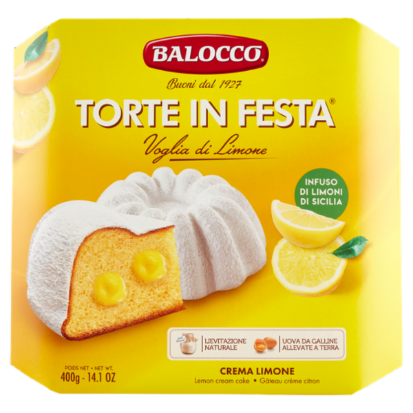 Balocco Torte in Festa Voglia di Limone 400 g