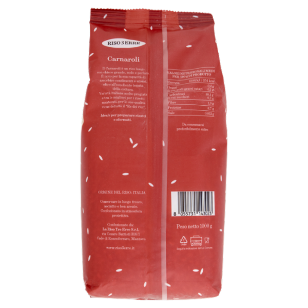 Riso 3 Erre Carnaroli 1 Kg