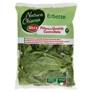 Selex Natura Chiama Erbette Lavate e Pronte Da Cuocere 500 g