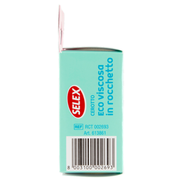 Selex Cerotto in Eco Viscosa Bianco in Rocchetto 2,5 x 500 cm
