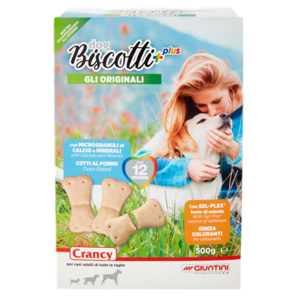 Giuntini Crancy Biscotti plus dog 500 g