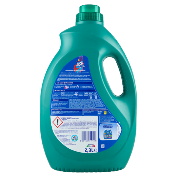 Ace Gentile Lavanda e Muschio Bianco Candeggina per Colorati 2,3 L