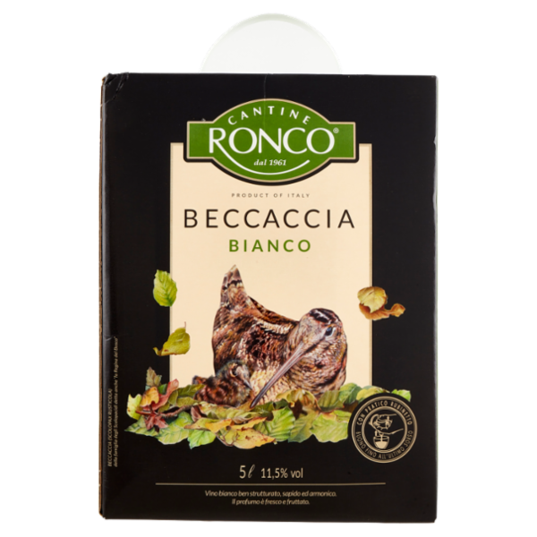 Cantine Ronco Beccaccia Bianco 5 l