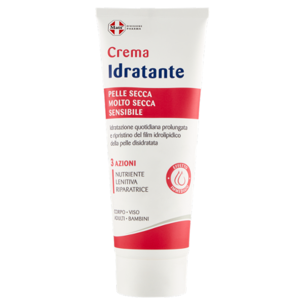 Matt Divisione Pharma Crema Idratante Pelle Secca, Molto Secca, Sensibile 200 ml