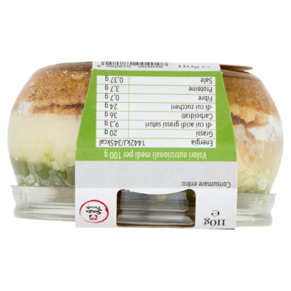 Senza Peccato Cioccolato bianco e pistacchio 110 g