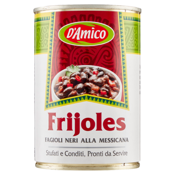 D'Amico Frijoles Fagioli Neri alla Messicana 400 g
