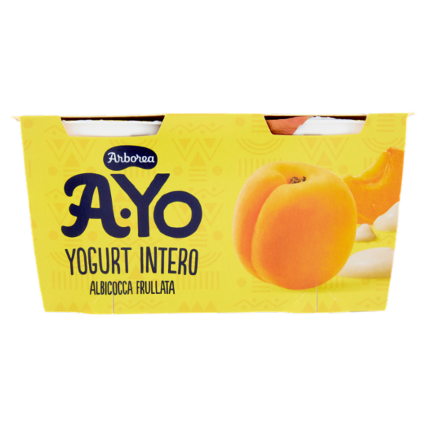 Arborea A-Yo Yogurt Intero Albicocca Frullata 2 x 125 g