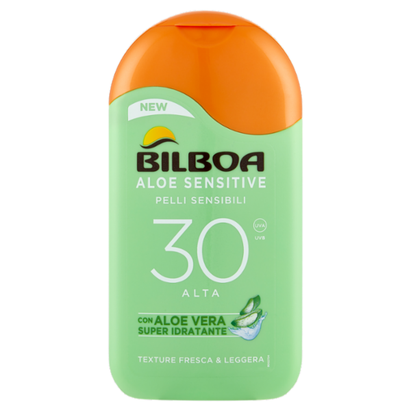 Bilboa Aloe Sensitive Pelli Sensibili 30 Alta 200 ml
