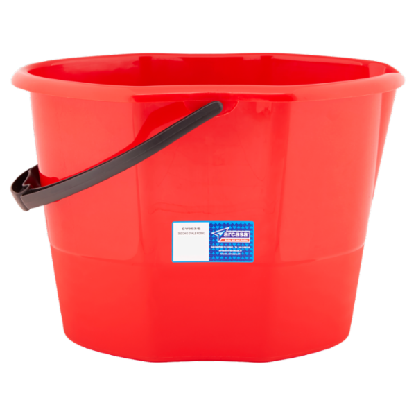 Arcasa Secchio ovale rosso