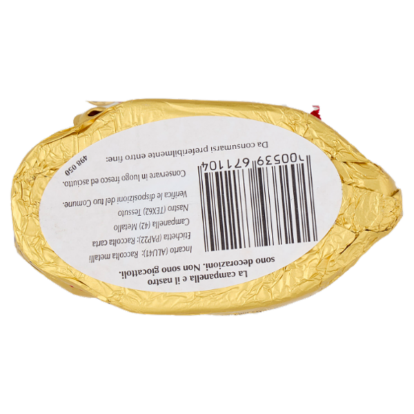 Lindt Gold Bunny Coniglietto Pasqua Cioccolato al Latte 100 g