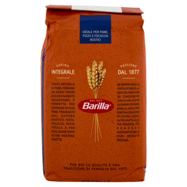 Barilla Farina Integrale di Grano Tenero 1000 g