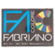 Fabriano Colore 220 g/m² 24x33 cm Monoruvido 5 Colori 25 Fogli