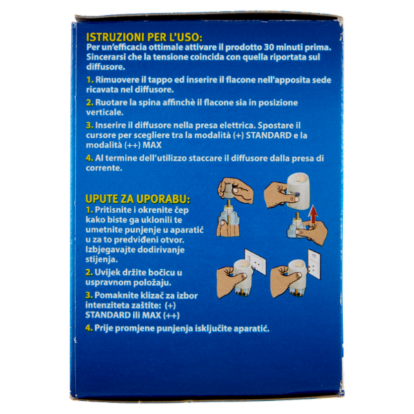 Raid Liquido Elettrico Protezione +, Confezione da 1 Base e 1 Ricarica 60 Notti, 36 ml