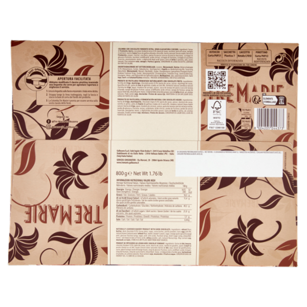 Tre Marie Colomba Magnifica Intensa 800 g