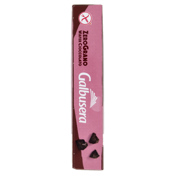 Galbusera ZeroGrano Wafer Cioccolato Senza Glutine 4 x 45 g