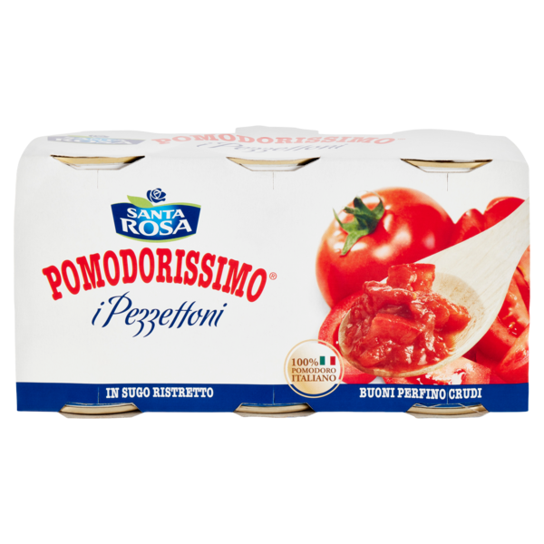 Santa Rosa Pomodorissimo i Pezzettoni 3 x 400 g