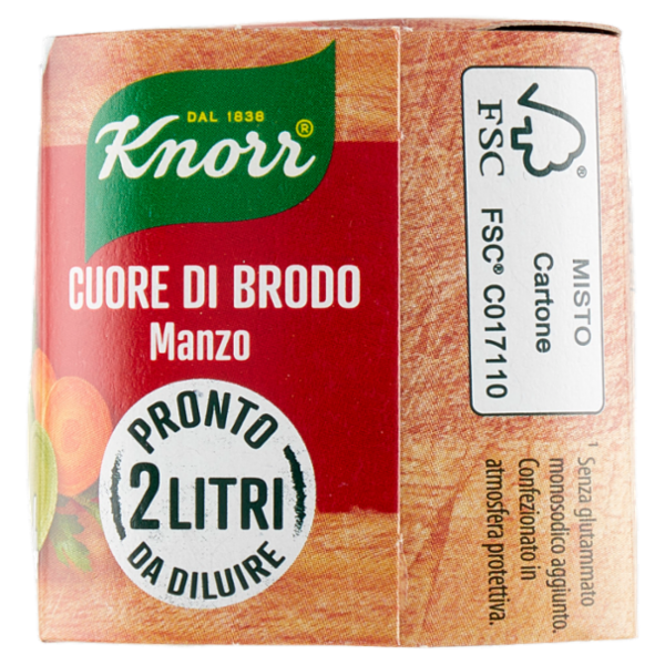 Knorr Cuore di Brodo Manzo 4 x 28 g