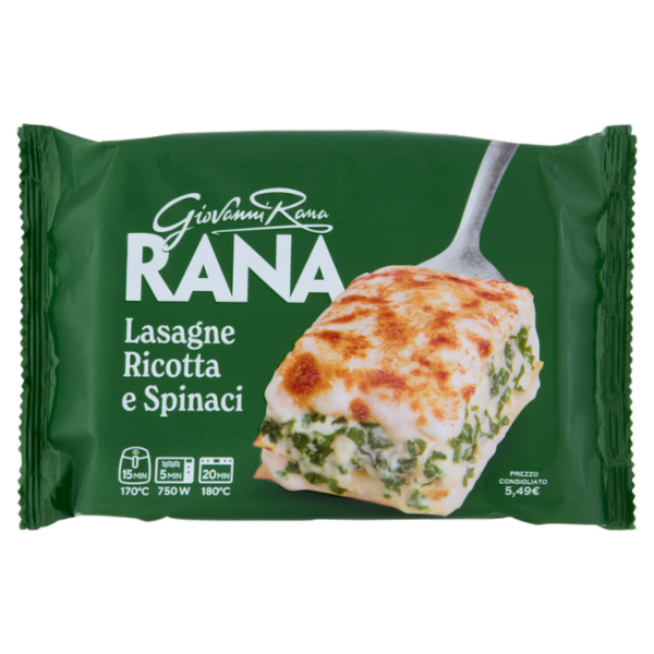 Giovanni Rana Lasagne Ricotta e Spinaci 350 g