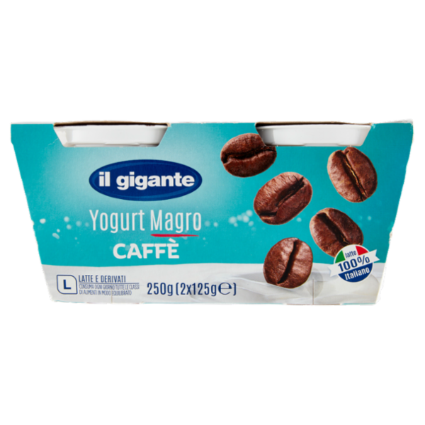 IL GIGANTE Yogurt Magro Caffè 2 x 125 g