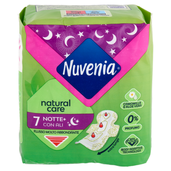 Nuvenia natural care Notte+ con Ali 7 pz