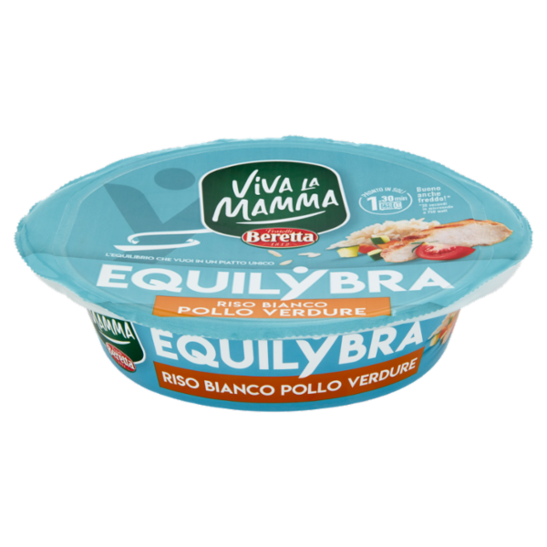 Viva La Mamma Equilybra Riso Bianco Pollo Verdure 250 g