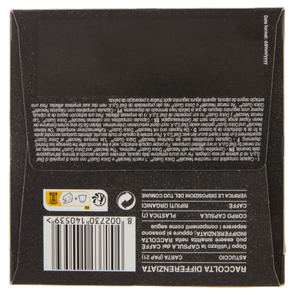 Cellini Caffè Extra Bar ristretto intenso 10 Capsule Compatibili 75 g