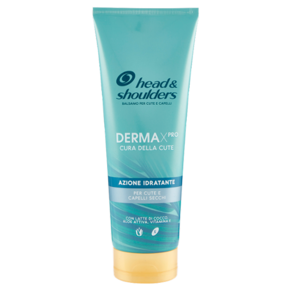Head & Shoulders Balsamo per Cute e Capelli Azione Idratante Derma X Pro 220 ml