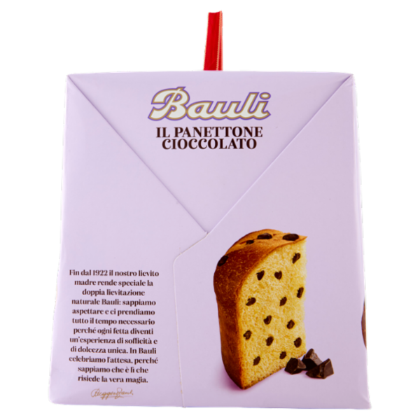 Bauli il Panettone Cioccolato con Scaglie di Cioccolato 750 g