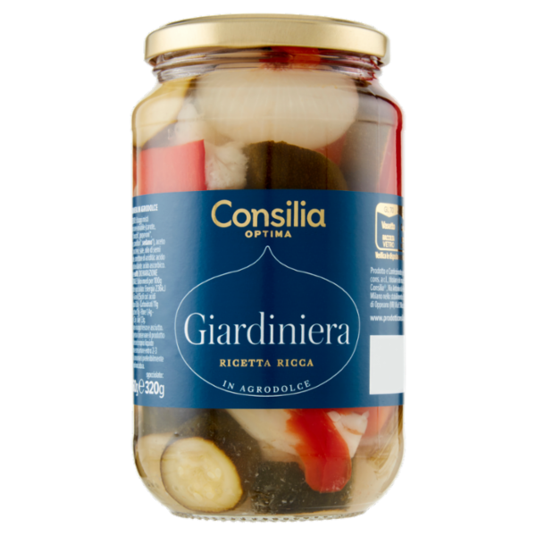 Consilia Optima Giardiniera Ricca in Agrodolce 460 g