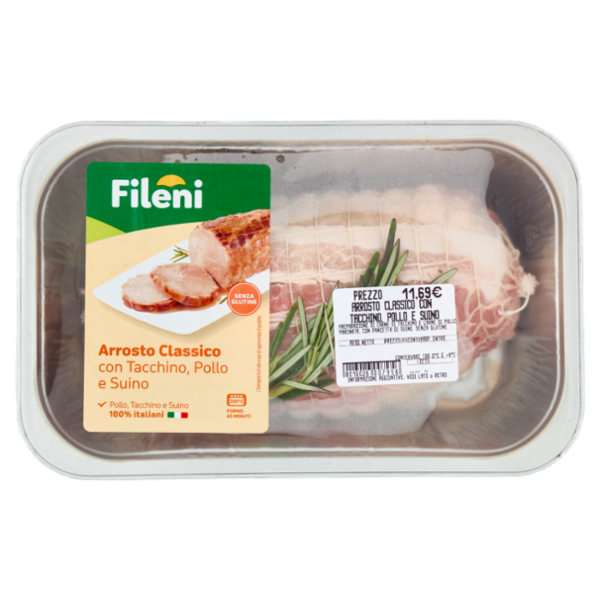 Fileni Arrosto Classico con Tacchino, Pollo e Suino 0,680 kg