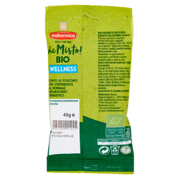 noberasco che Misto! Bio Wellness 40 g