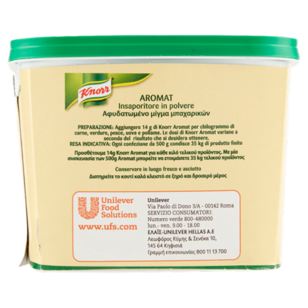 Knorr Aromat Insaporitore in polvere 500 g
