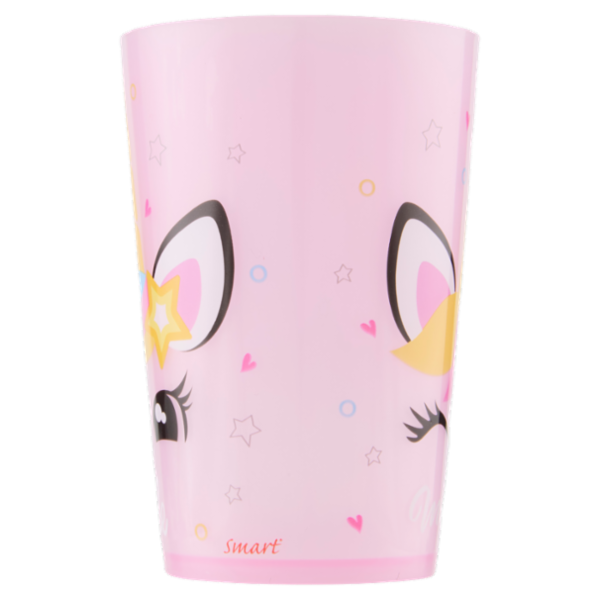 Smart Bicchiere PP 280ml Unicorn Smile
