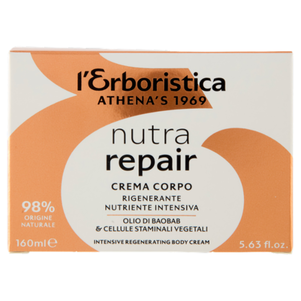 l'Erboristica nutra repair Crema Corpo Rigenerante Nutriente Intensiva 160 ml