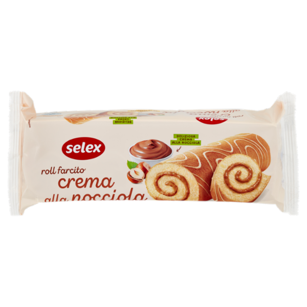 Selex Roll Farcito con Crema alla Nocciola 250 g