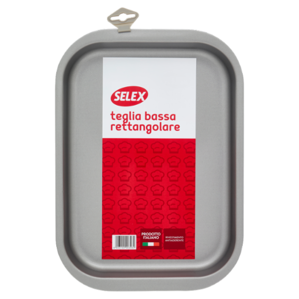 Selex Teglia Rettangolare Cm 22x30x3