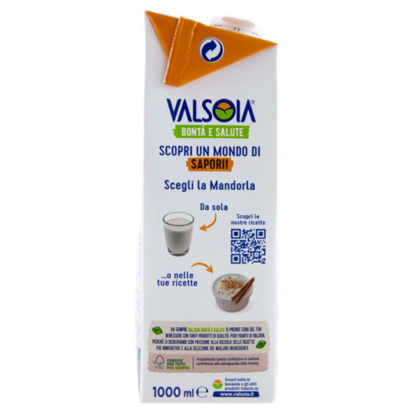 Valsoia Bontà e Salute Mandorla Drink 1000 ml