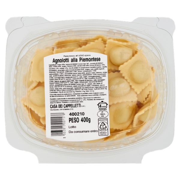 Agnolotti alla Piemontese 400 g